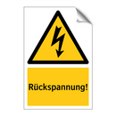 Rückspannung!