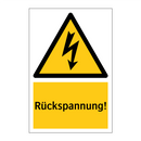 Rückspannung!