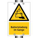 Batterieladung im Gange