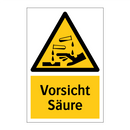 Vorsicht Säure