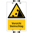 Vorsicht Steinschlag