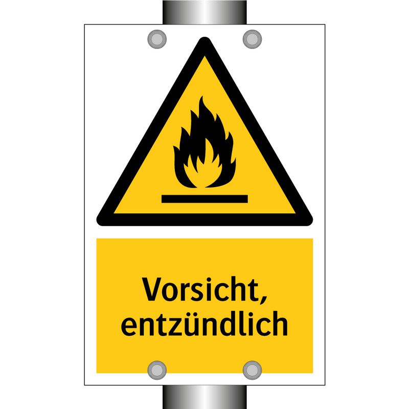 Vorsicht, entzündlich