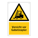 Vorsicht vor Gabelstapler