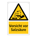 Vorsicht vor Salzsäure