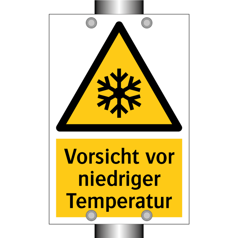 Vorsicht vor niedriger Temperatur