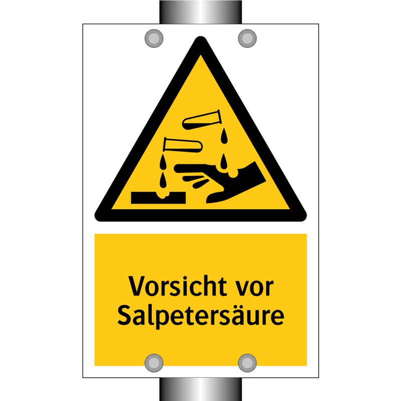 Vorsicht vor Salpetersäure