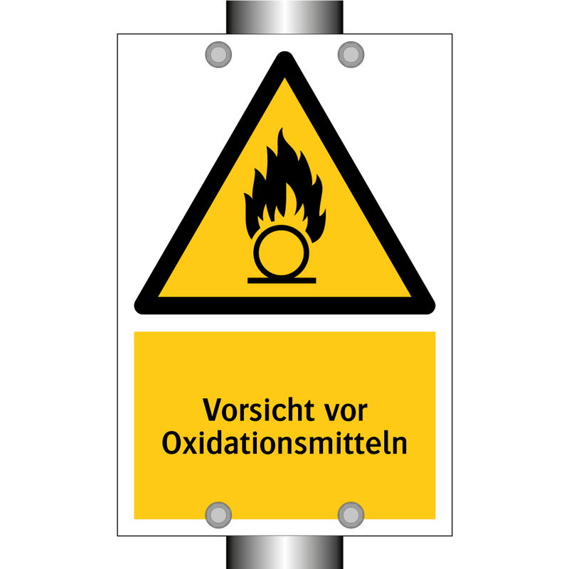Vorsicht vor Oxidationsmitteln