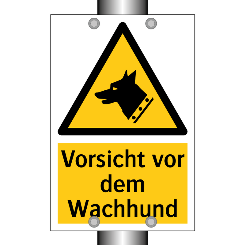 Vorsicht vor dem Wachhund