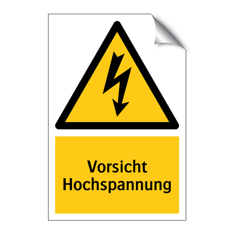 Vorsicht Hochspannung