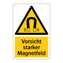 Vorsicht starker Magnetfeld