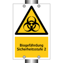 Biogefährdung Sicherheitsstufe 2