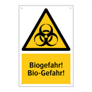 Biogefahr! Bio-Gefahr!