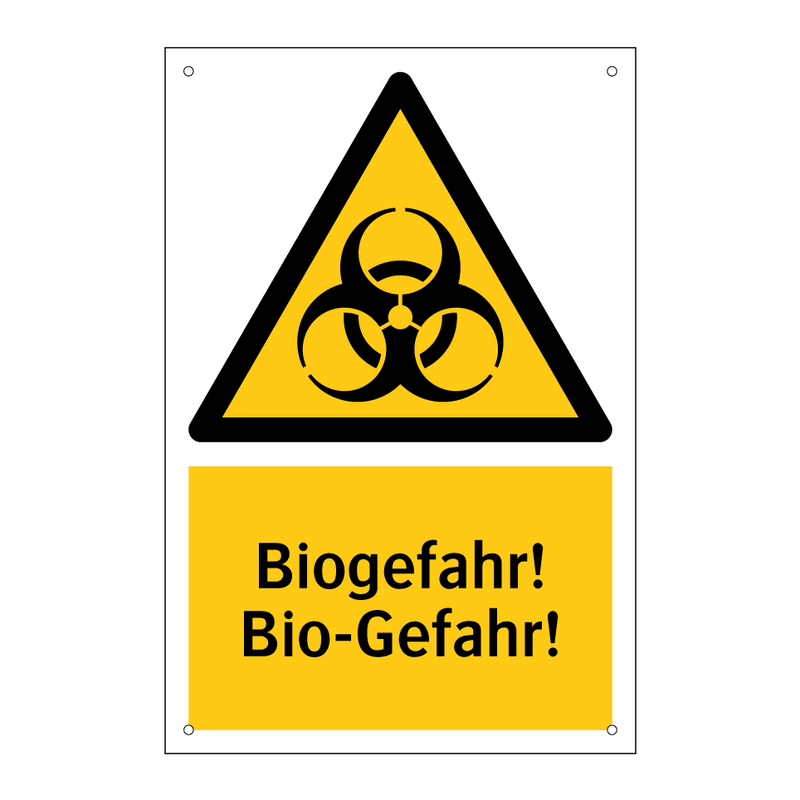 Biogefahr! Bio-Gefahr!