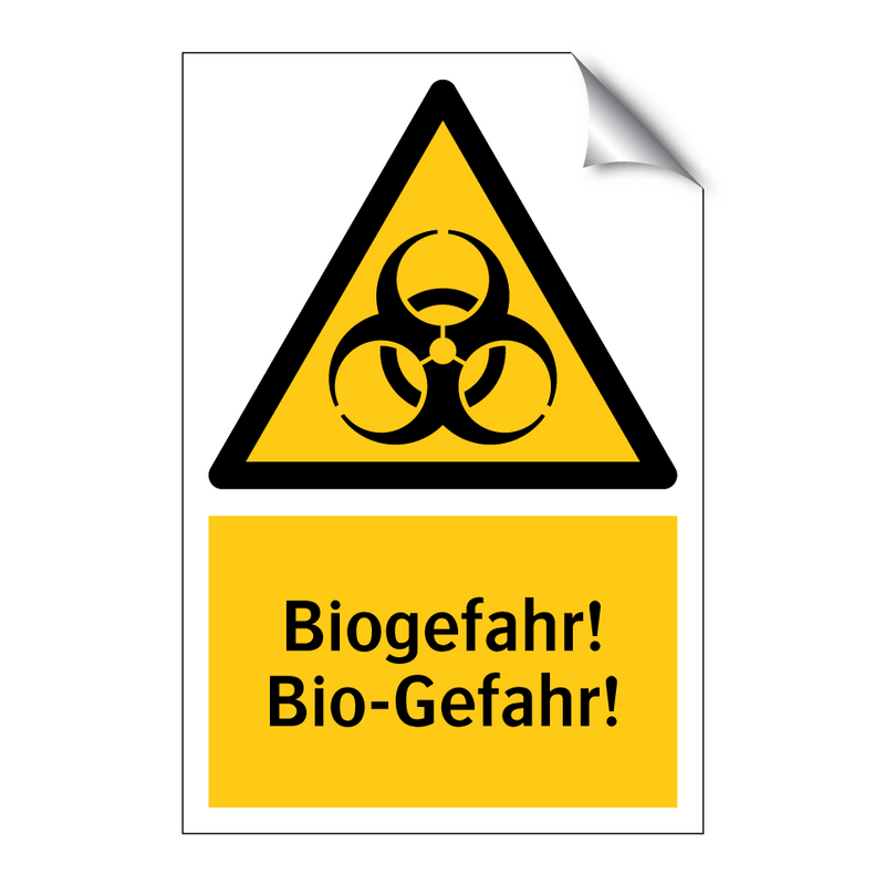 Biogefahr! Bio-Gefahr!