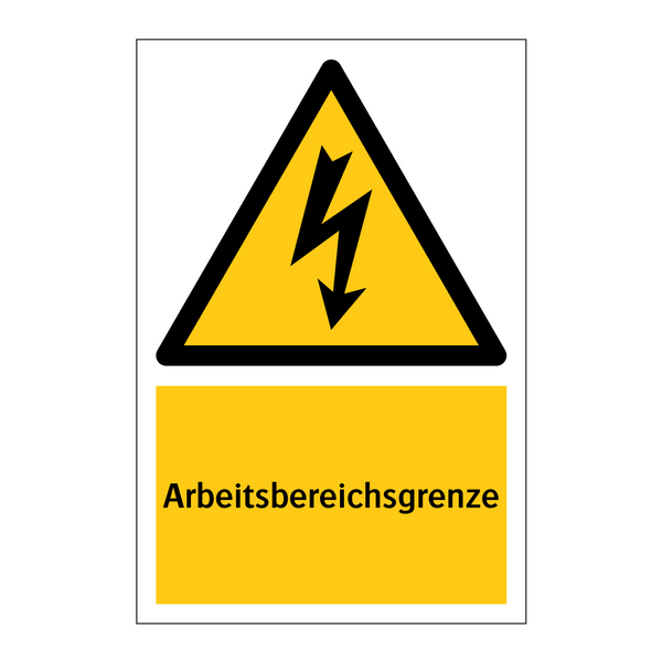 Arbeitsbereichsgrenze