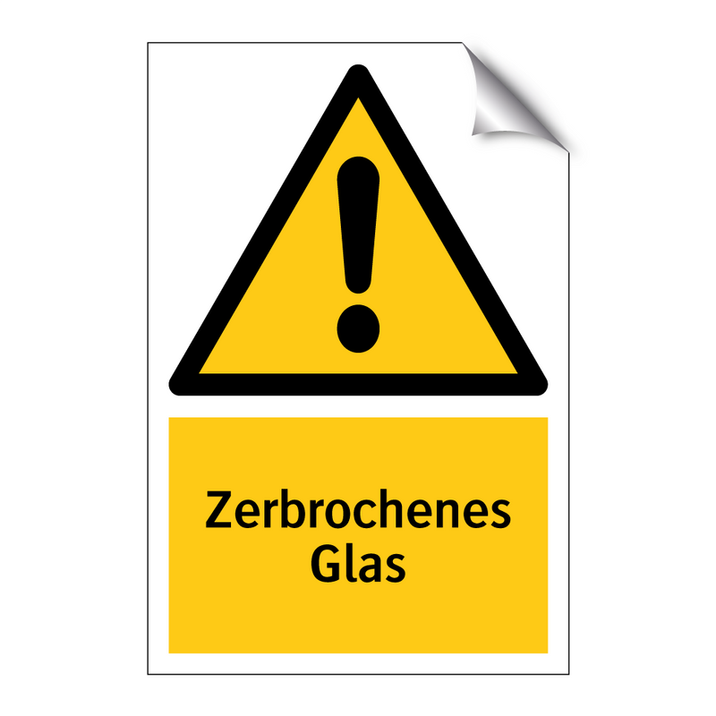 Zerbrochenes Glas