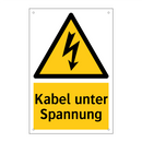 Kabel unter Spannung