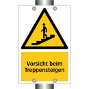 Vorsicht beim Treppensteigen