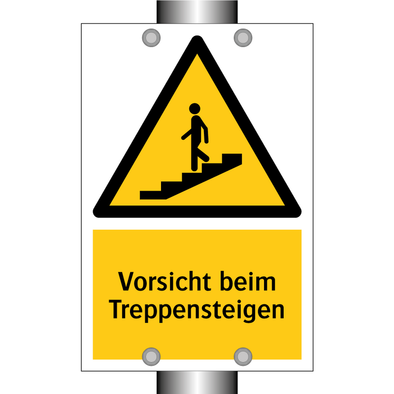 Vorsicht beim Treppensteigen