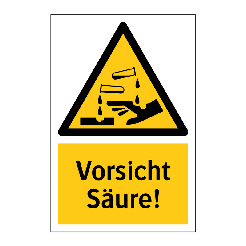 Vorsicht Säure!