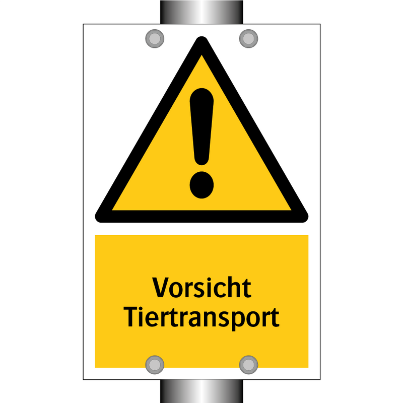 Vorsicht Tiertransport