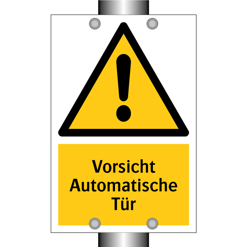 Vorsicht Automatische Tür