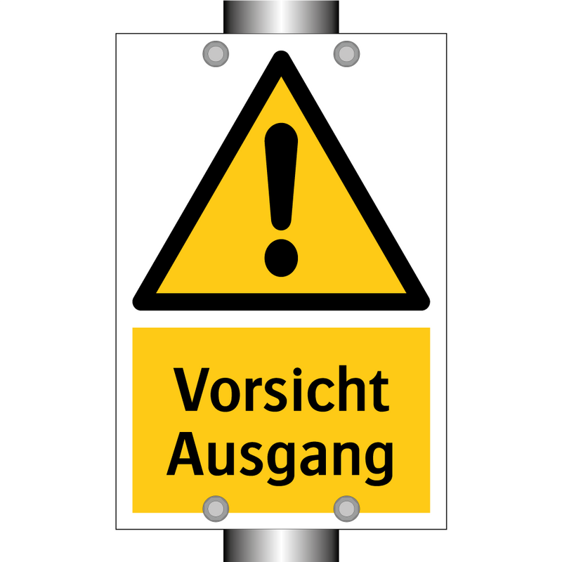 Vorsicht Ausgang