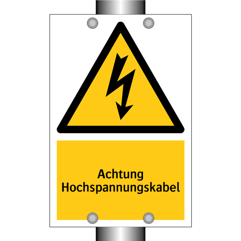 Achtung Hochspannungskabel