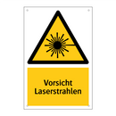 Vorsicht Laserstrahlen