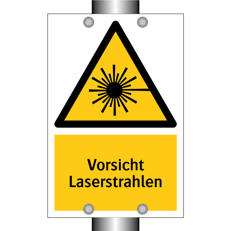 Vorsicht Laserstrahlen