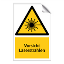 Vorsicht Laserstrahlen