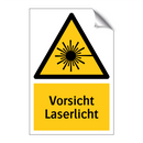 Vorsicht Laserlicht
