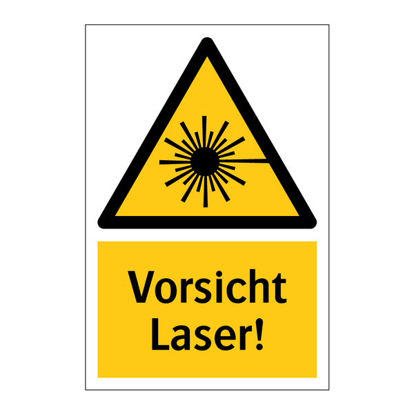 Vorsicht Laser!