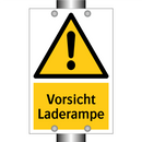 Vorsicht Laderampe