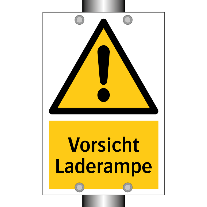 Vorsicht Laderampe
