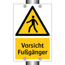 Vorsicht Fußgänger