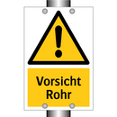 Vorsicht Rohr