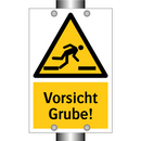Vorsicht Grube!