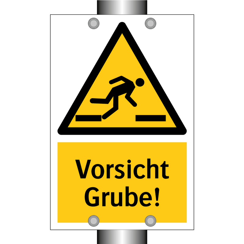 Vorsicht Grube!