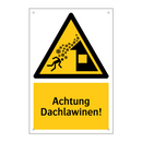 Achtung Dachlawinen!