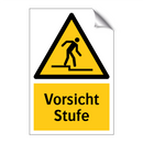 Vorsicht Stufe