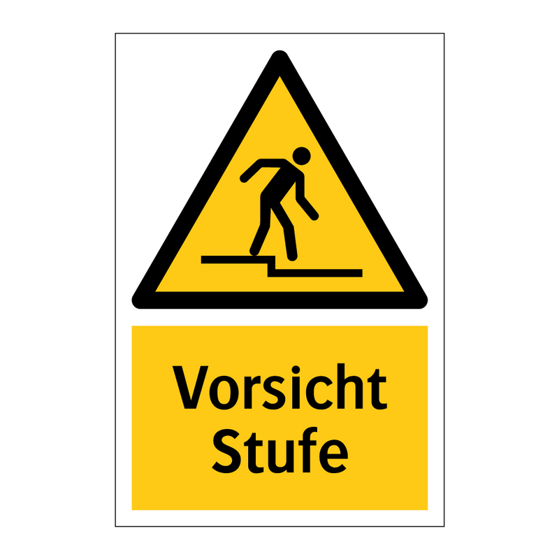 Vorsicht Stufe