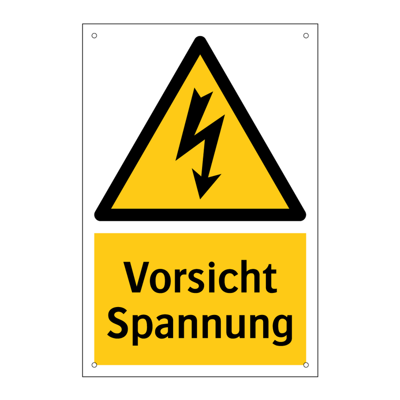 Vorsicht Spannung