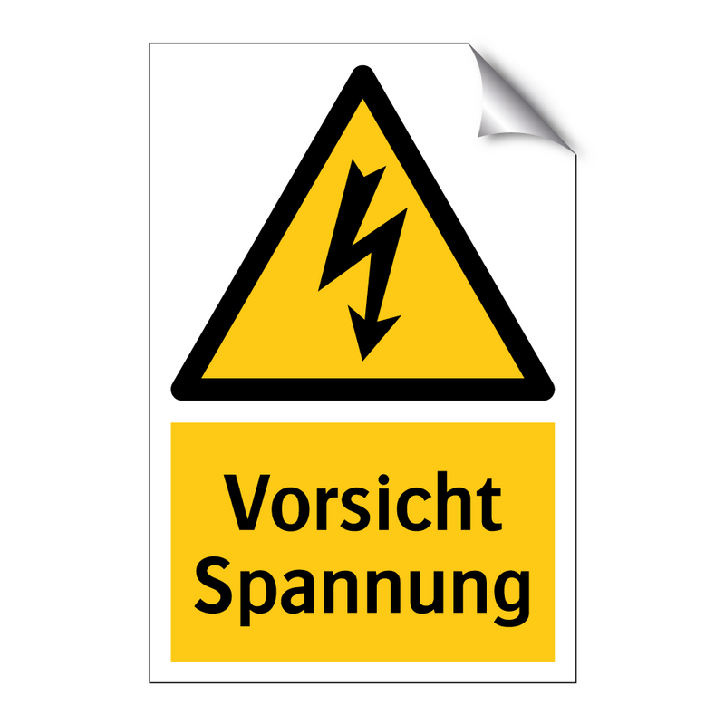 Vorsicht Spannung