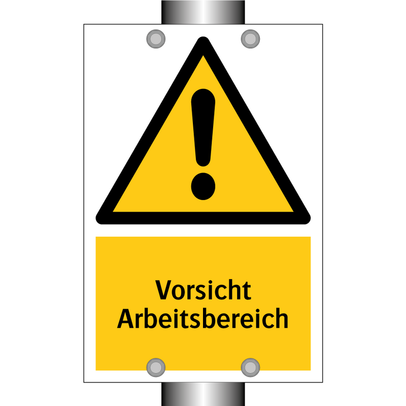 Vorsicht Arbeitsbereich