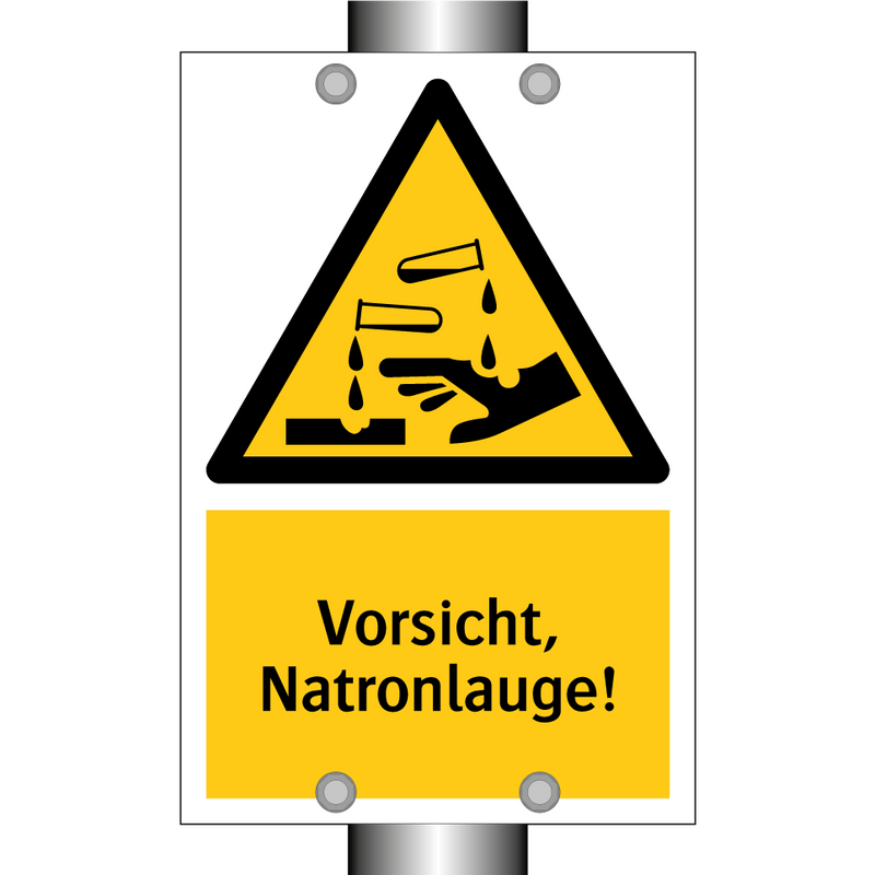 Vorsicht, Natronlauge!