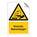 Vorsicht, Natronlauge!