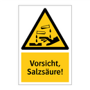 Vorsicht, Salzsäure!