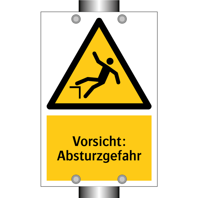 Vorsicht: Absturzgefahr