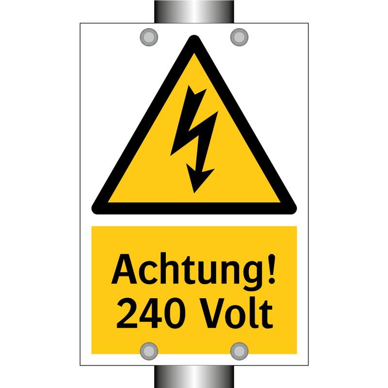 Achtung! 240 Volt